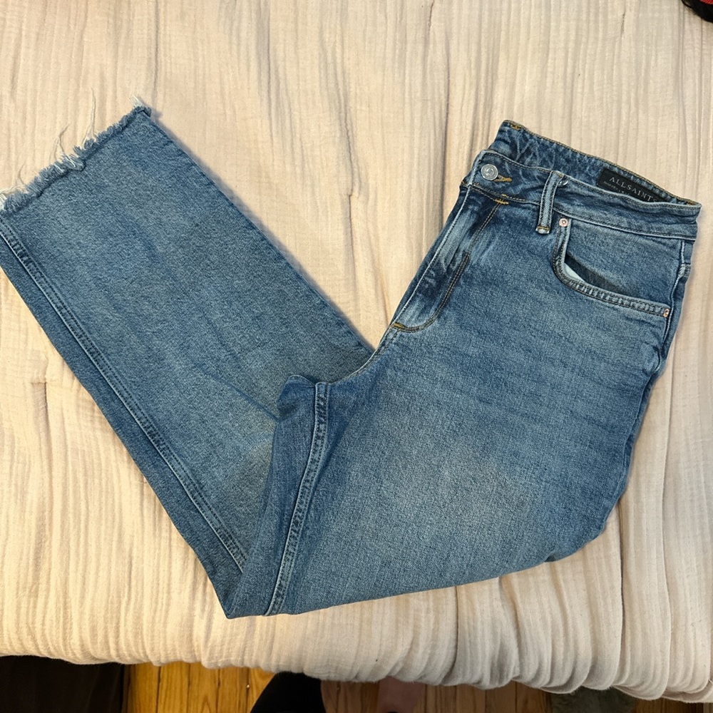 All Saints boyfriend denim